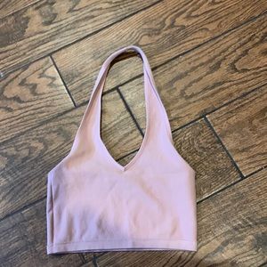 Bozzolo pink top with strap